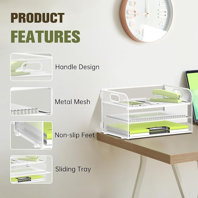 Daltack 3-Tier Paper Organizer - Image 4