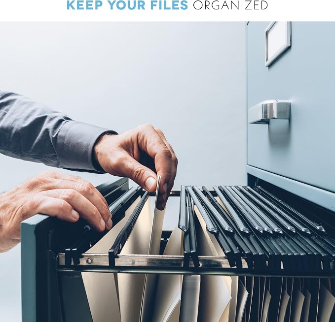 Manila Folders 8.5 x 11, Letter Size 100-Pack - Image 4