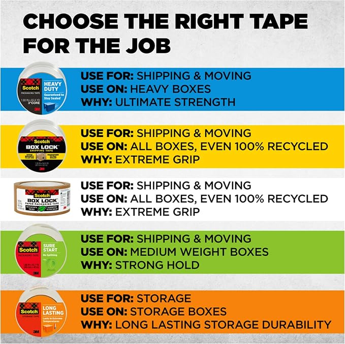 Scotch Heavy Duty Packing Tape - Image 10