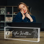 Custom Office Name Plate for Desk, Desk Name Plate Personalized, Personalized - Image 5