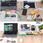 Varhomax Glass Desk Whiteboard - Image 4