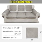 Couch Arm Covers, Waterproof Armrest Cover - Image 6