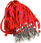 Beebel Red Lanyards 100 Pcs Lanyard by Beebel
