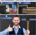 AFMAT Electric Pencil Sharpener - Image 3