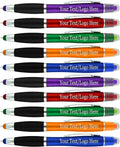 SyPen Personalized Pens with Gel Highlighter and Stylus -200 Pack Bulk-Free by Sypen