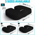 FORTEM Seat Cushion, Office Chair Cushion, Lumbar Support Pillow - Image 2