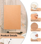12 Pack Blank Kraft Notebooks, 8.3x5.5 Inches A5 Small Journals Bulk Blank - Image 3