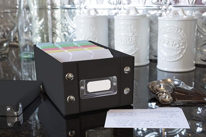 Snap-N-Store Index Card Holder Storage Box - Image 2