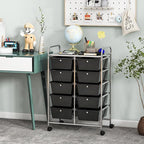 GLACER 10 Drawer Rolling Cart, Storage Cart - Image 2