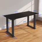 FLEXISPOT 4 Leg Standing Desk 71 x 32 Inch Electric Adjustable Height Sit Stand - Image 3