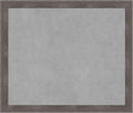 Amanti Art Grey Framed Magnetic Board 23x27 Medium Vision Board by AmantiArt