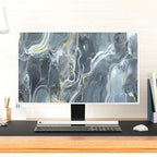 Baocicco Gray Gold Marble Waterproof 70 Inch TV Dust Cover Anti-Static - Image 4