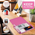 Sooez Clipboard with Storage, High Capacity Nursing Clip Board 8.5 x 11 with - Image 5