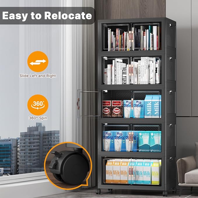 UAMFURI Extra Large Stackable Storage Bins - Image 7