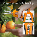 GROWNEER 3 Packs 6.5 Inch Pruning Shears Gardening Hand Pruning Snips Gardening - Image 6
