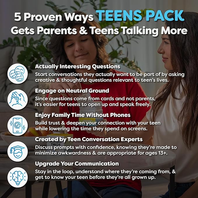 200 Conversation Cards for Teens - Image 2