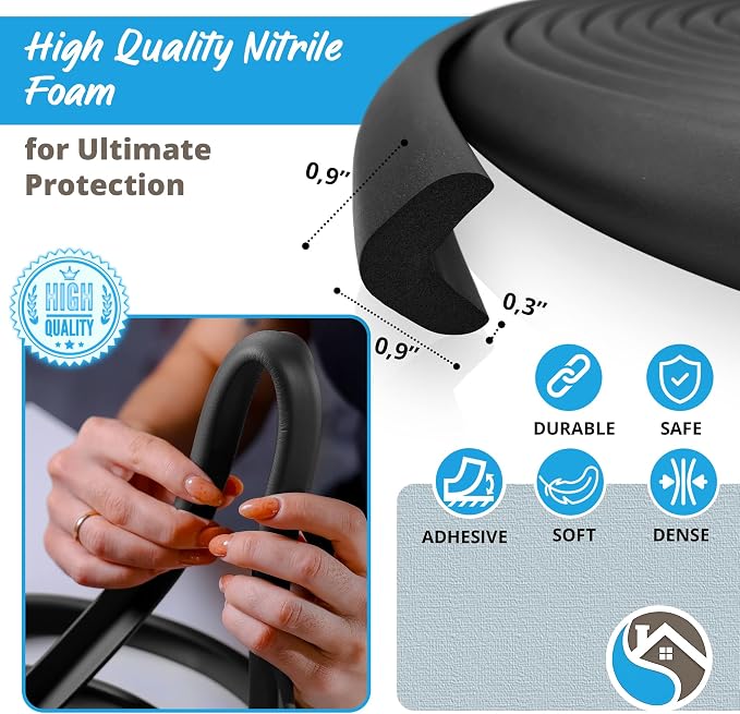 Premium 12ft Edge Protector for Baby, Odorless & Waterproof Edge Protector - Image 3