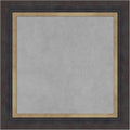 Amanti Art Black Framed Magnetic Board 21x21 Small Vision Board by AmantiArt