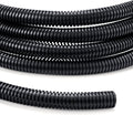 Wire Loom 3/8 inch 10ft, YCLYC Split Loom, Outdoor Cord Protector, Flexible by YCLYC