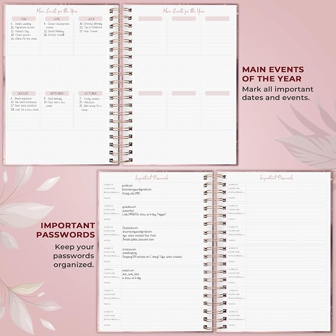 PLANBERRY Large Hourly Schedule Planner Premium – Undated Organizer - Image 6