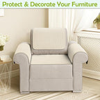 Couch Arm Covers, Sofa Arm Covers, Waterproof Armrest Cover - Image 2