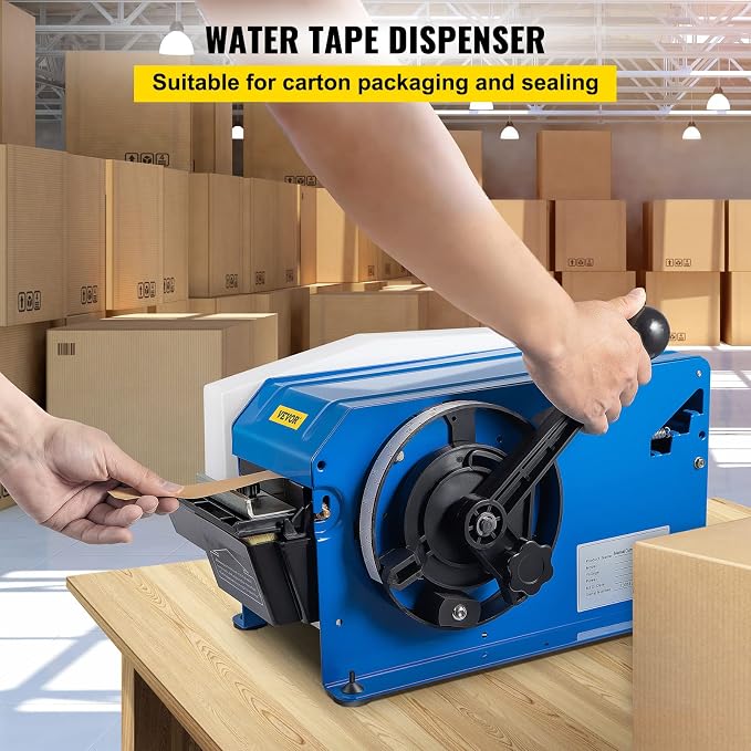 VEVOR Water-Activated Tape Dispenser, Maximum 39.4" x 3.94" Tape, Adjustable - Image 2