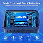 USB C Charger Block 515W GaN IV 8 Port Fast Charging Station Hub, Dual PD 100W - Image 5