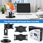 AboveTEK Retail Kiosk iPad Stand, 360° Rotating Commercial POS Tablet Stand - Image 8