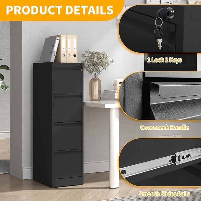 Reegangfa 4 Drawer File Cabinet - Image 6