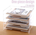 SANRUI Acrylic Paper Organizer Letter Tray - Image 5