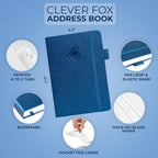 Clever Fox Address Book with alphabetic tabs - Image 2
