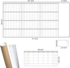 Large Reusable Dry Erase Yearly Wall Calendar - Image 4