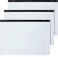 Fainne 3 Pcs Large Engineering Graph Paper Grid Graph Paper Pad Giant Drafting by Fainne