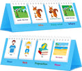 Sentence Flip Charts, 80 Double Sided Cards 40 Sentences, Learn Parts of Speech by SpriteGru