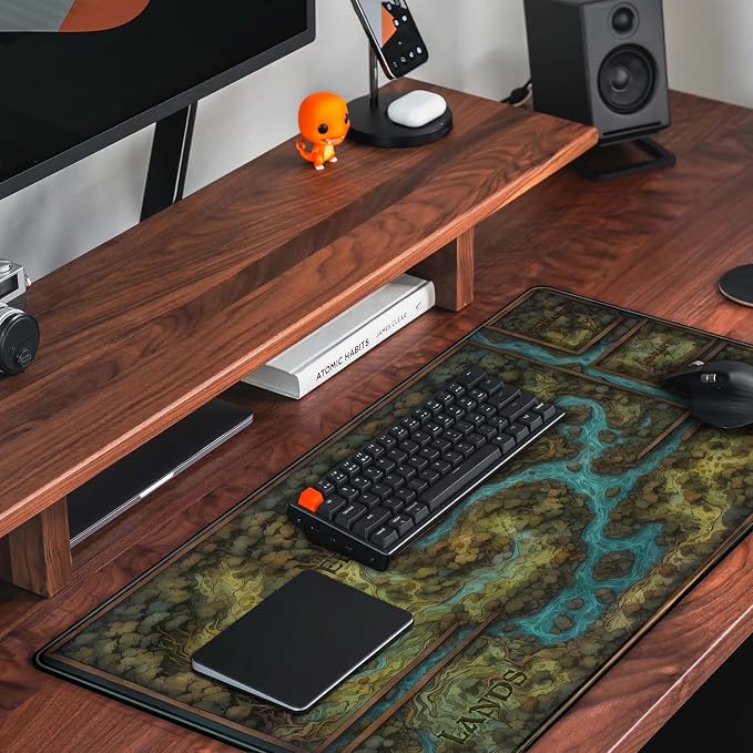 Game Forest Large Mouse Pad XXL Green Map Playmat - Image 5