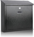 xydled Mail Boxes with Key Lock, Locking Mailbox Wall Mounted, Security Mailbox by xydled