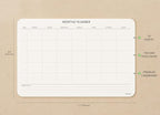 Undated Monthly Planner Notepad, Desk Calendar - Image 4