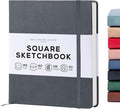 Beechmore Books Square Sketchbook – 8x8 Premium Vegan Leather Bound Large by BeechmoreBooks
