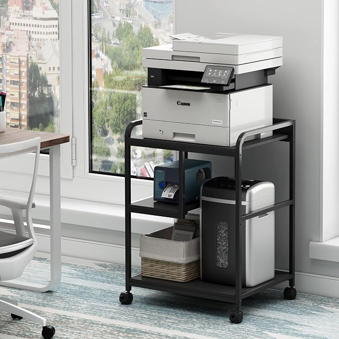 Fannova Printer Stand with Storage Shelf - Image 4