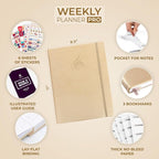 Clever Fox Planner PRO – Weekly & Monthly Life Planner to Increase Productivity - Image 2