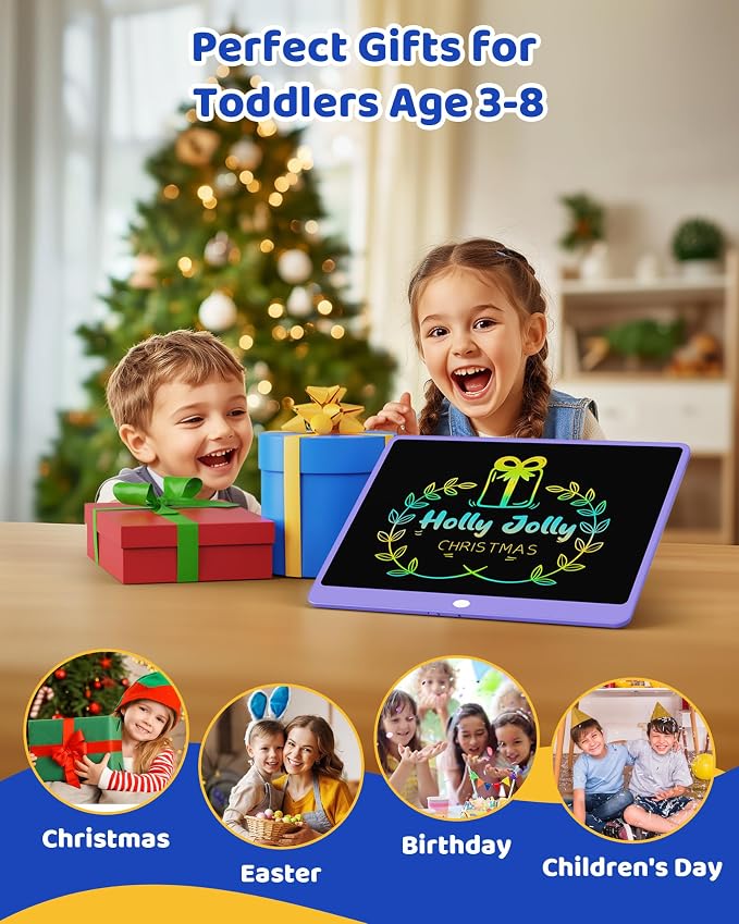 KOKODI LCD Writing Tablet for Kids 16 Inch Colorful Doodle Board, Electronic - Image 7
