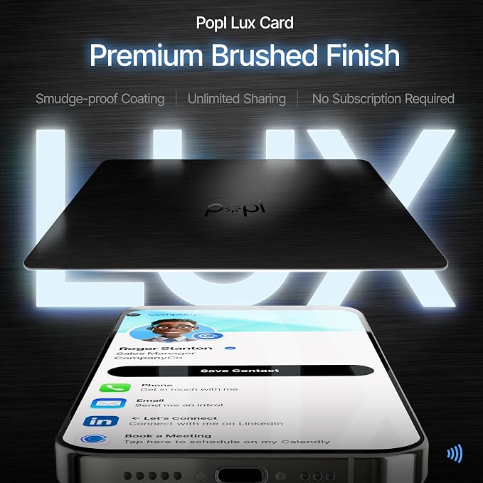 Popl Smart NFC Business Card - Image 2