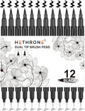 Hethrone Black Markers for Drawing by Hethrone