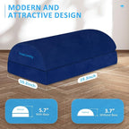 StepLively Foot Rest for Under Desk at Work, Comfortable Foot Stool - Image 4
