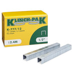 Klinch-Pak K-777/12, 1/2" Leg x 1/2" Wide Crown Heavy-Duty Galvanized Plier by Klinch-Pak
