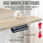 SHW 40-Inch Electric Height Adjustable Standing Desk - Image 7