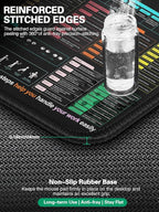 Mouse Pad for Excel/Word/PowerPoint/Windows Shortcut Keys, Desk Pad - Image 5