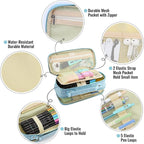 JOINPRO Pencil Case, Large Capacity Pencil Case Organizer; Double Zipper - Image 4