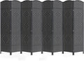 Cocosica 8 Panel Room Divider, 6Ft Folding Privacy Screen, Tall by cocosica