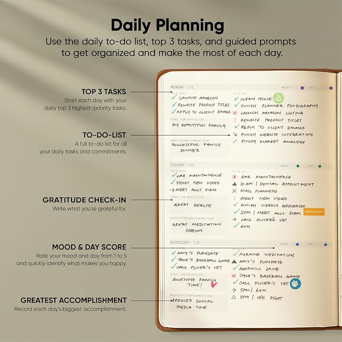 Dated, 2026 Planner, 5.8” x 8.3” - Image 3